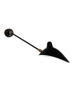 Big Wall Lamp w/1 Arm, 2 Rotula af Serge Mouille<Editions Serge Mouille Hot