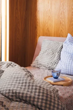 Bæk & Bølge Sengetøj, grå/birk fra<Juna Discount