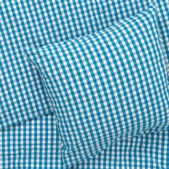 Bæk & Bølge Sengetøj, grøn/sand fra<Juna Online