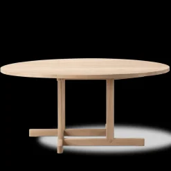 BM80 Shaker sofabord, rundt af Børge Mogensen<Fredericia Furniture Clearance