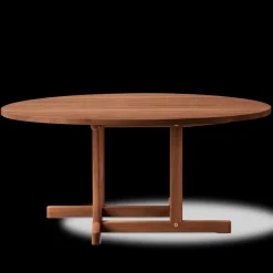 BM80 Shaker sofabord, rundt af Børge Mogensen<Fredericia Furniture Clearance