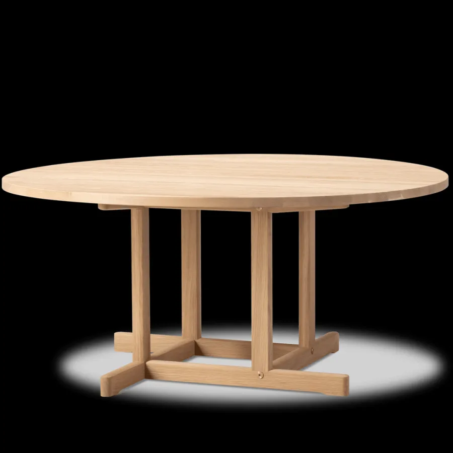 BM80 Shaker sofabord, rundt af Børge Mogensen<Fredericia Furniture Clearance