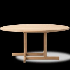 BM80 Shaker sofabord, rundt af Børge Mogensen<Fredericia Furniture Clearance