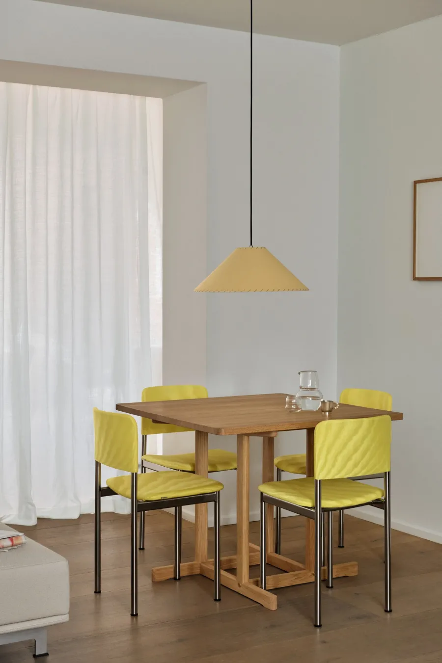 BM80 Shaker spisebord, rundt af Børge Mogensen<Fredericia Furniture