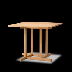 BM80 Shaker spisebord, rundt af Børge Mogensen<Fredericia Furniture