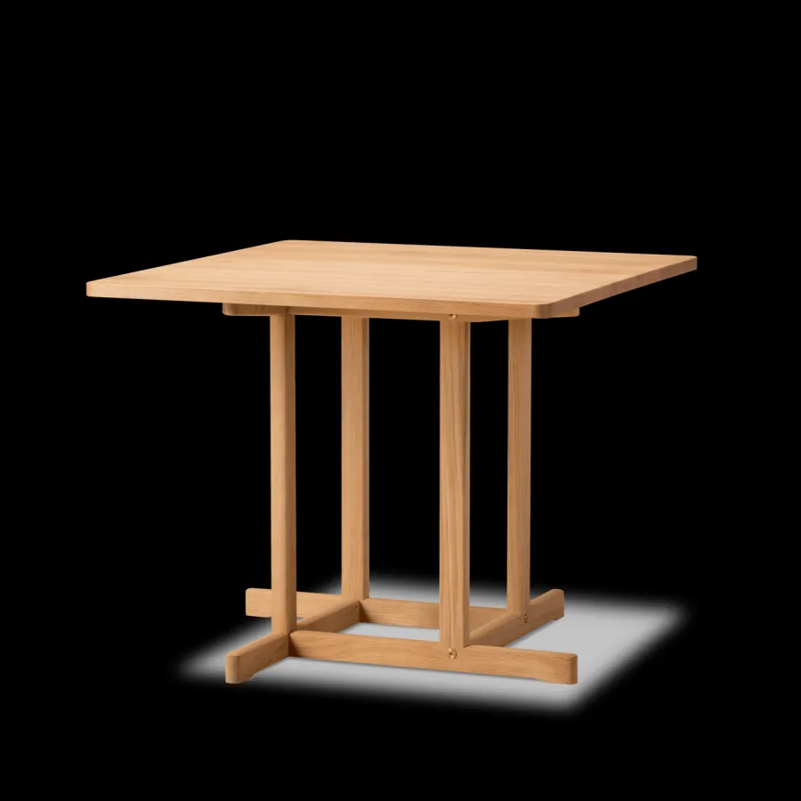 BM80 Shaker spisebord, rundt af Børge Mogensen<Fredericia Furniture