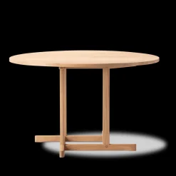 BM80 Shaker spisebord, rundt af Børge Mogensen<Fredericia Furniture