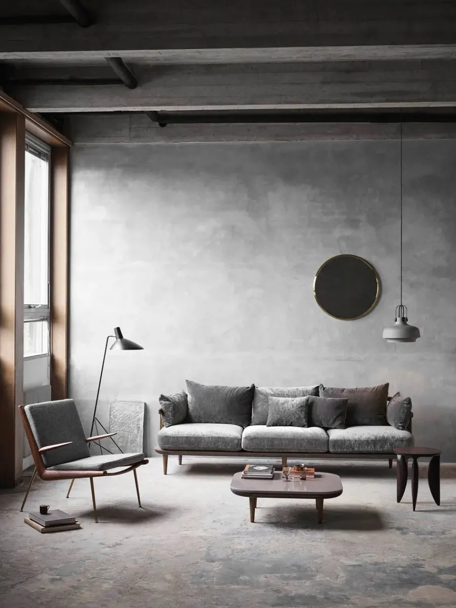 Boomerang HM2 lænestol af Hvidt & Mølgaard<&Tradition Outlet