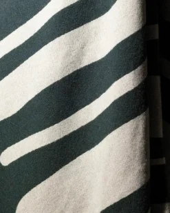 Brush Plaid, green/porcelain fra<raawii Clearance