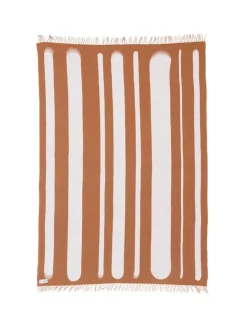 Brush Plaid, tan/milk fra<raawii