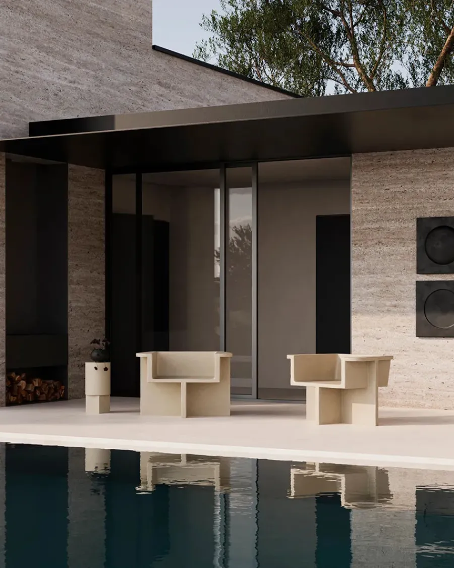 Brutus Lounge Chair fra<101 Copenhagen Outlet