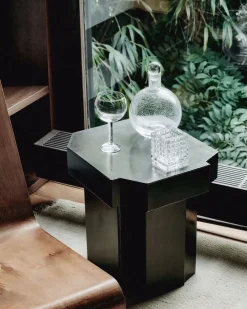 Bubble Glass Carafe Round fra<Louise Roe Clearance