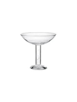 Bubble Glass Champagne Coupe, plain top fra<Louise Roe Discount