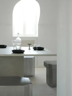 Bubble Glass Champagne Coupe fra<Louise Roe Online