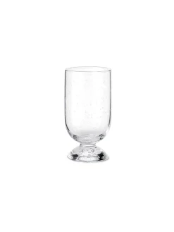 Bubble Glass Water Tall, plain top fra<Louise Roe