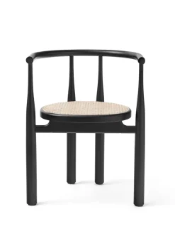 Bukowski Chair m. Fransk Flet, sort fra<New Works Online