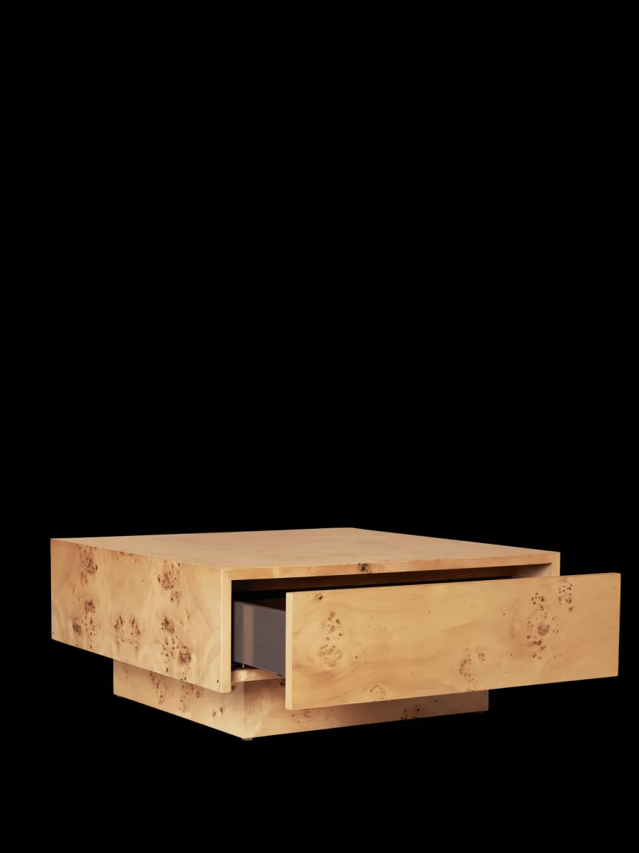 Burl Storage sofabord fra<Ferm Living