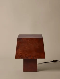 Burl table lampe i Dark Stained Burl fra<Ferm Living Sale