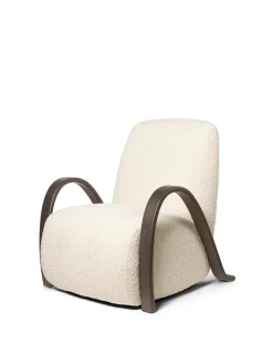 Buur Lounge Chair, nordic bouclé fra<Ferm Living Discount