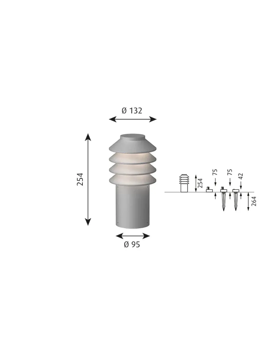 Bysted Garden Aluminium, Lav fra<Louis Poulsen Discount