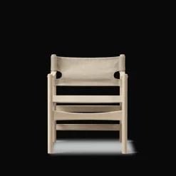 Canvas 21 stol, sæbebehandlet af Børge Mogensen<Fredericia Furniture