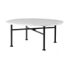 Carmel Coffee Table, clam white i 75 x 75 cm fra<GUBI Online