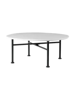 Carmel Coffee Table, clam white i 75 x 75 cm fra<GUBI Online