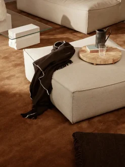 Catena Pouf Cotton Linen, natural fra<Ferm Living Hot