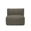 Catena Sofa Center S100 Check, sand/black fra<Ferm Living Best