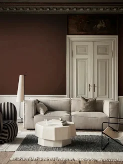 Catena Sofa Combi 1 Cotton Linen, natural fra<Ferm Living Clearance