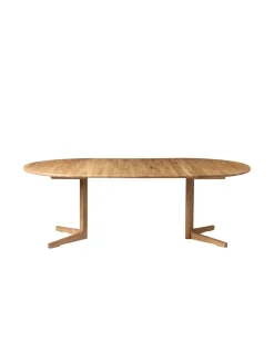 C69E Spisebord inkl. 2 tillægsplader fra<FDB Møbler Discount