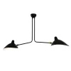 Ceiling Lamp w/2 Fixed Arms af Serge Mouille<Editions Serge Mouille Online
