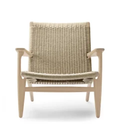CH25 Loungestol, eg olie af Hans J. Wegner<Carl Hansen & Søn Hot