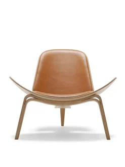 CH07 Skalstol, eg olie/Loke 7748 af Hans J. Wegner<Carl Hansen & Søn