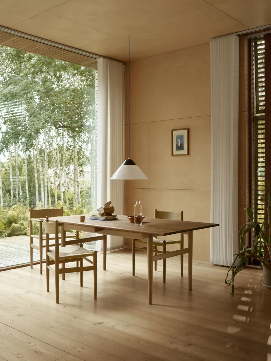 CH327 spisebord, 190 cm eg olie af Hans J. Wegner<Carl Hansen & Søn Clearance