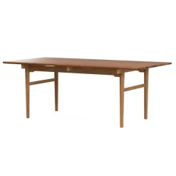 CH327 Spisebord Teak Mix, 190 cm fra<Carl Hansen & Søn