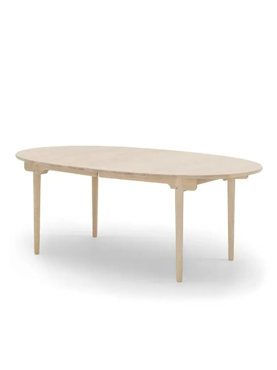 CH338 Spisebord, Teak Mix Special Edition inkl. 1 tillægsplade fra<Carl Hansen & Søn