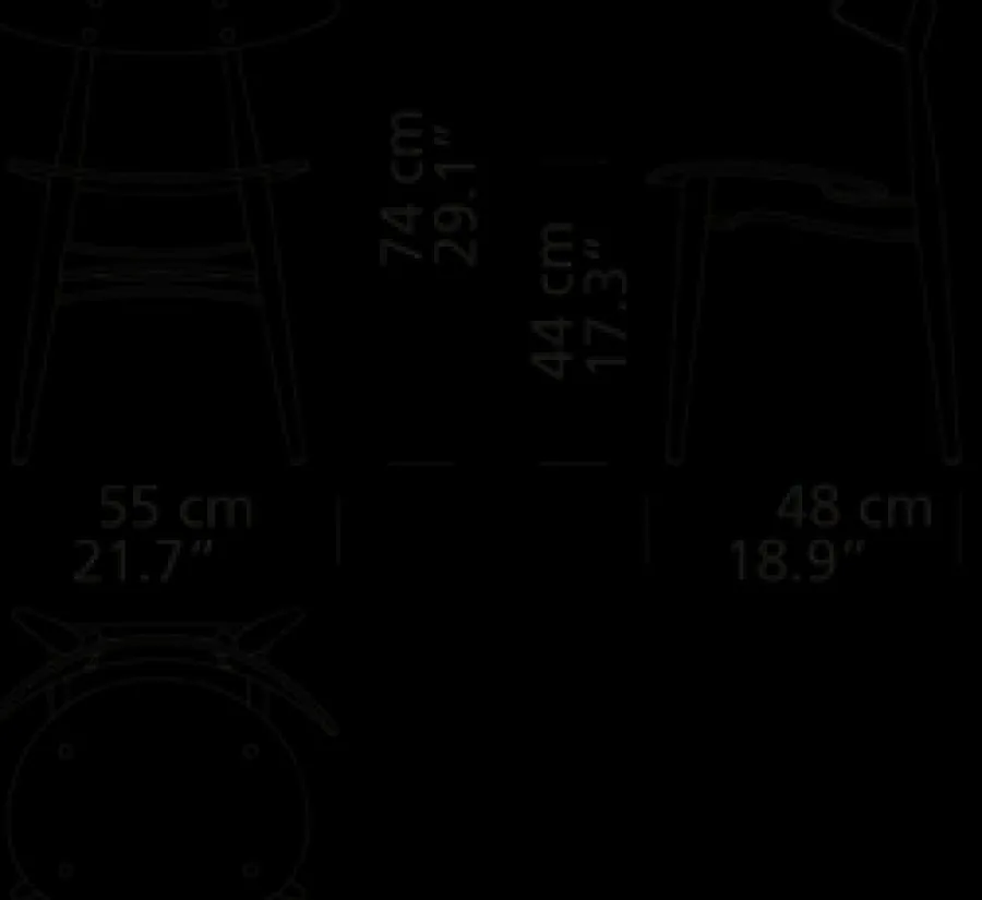 CH33T Stol af Hans J. Wegner<Carl Hansen & Søn