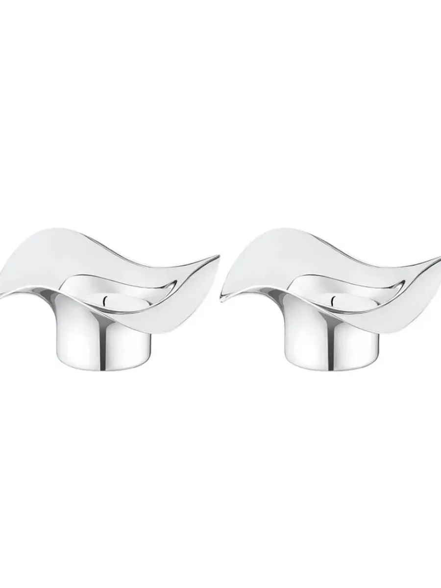 Cobra Fyrfadsstage 2 stk. fra<Georg Jensen Sale