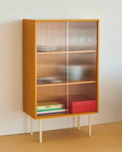 Colour Cabinet, tall med glasdøre fra<HAY Online