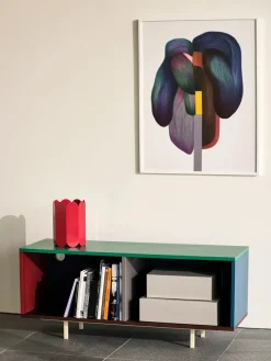 Colour Cabinet, tall med glasdøre fra<HAY Online