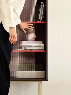 Colour Cabinet, tall med glasdøre fra<HAY Online