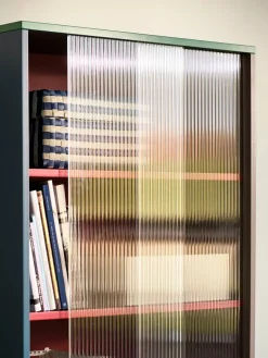 Colour Cabinet, tall med glasdøre fra<HAY Online