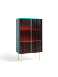Colour Cabinet, tall med glasdøre fra<HAY Online