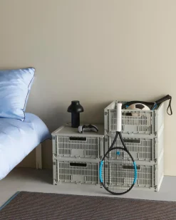 Colour Crate Large Square, Charcoal fra<HAY Hot