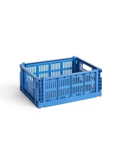 Colour Crate Medium, Dusty blue fra<HAY Clearance