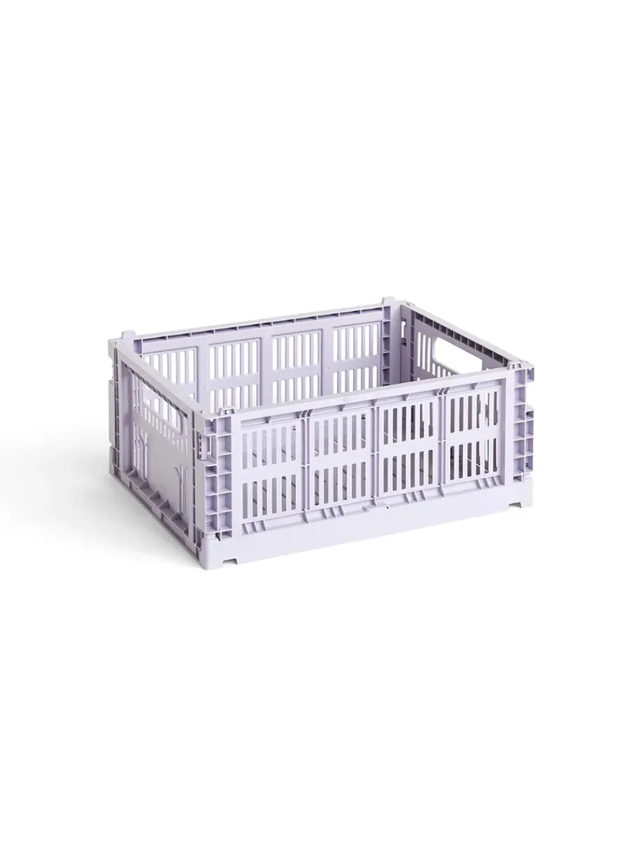 Colour Crate Medium, Dusty blue fra<HAY Clearance