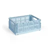 Colour Crate Medium, Soft blue fra<HAY Online