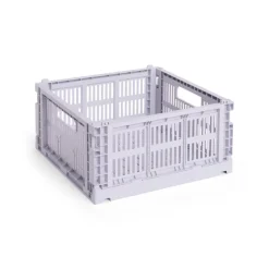 Colour Crate Medium Square, Lavender fra<HAY Online