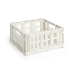 Colour Crate Medium Square, Off white fra<HAY Discount